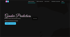Desktop Screenshot of genderpredictors.com